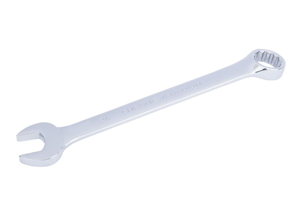 Blue Spot Tools - 26mm Fully Polished Chrome Vanadium Spanner