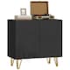 image 1 of HOMCOM Storage Cabinet, Sideboard with Adjustable Shelf | Black