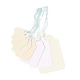 image 2 of Strung Ticket 21x13mm White (Pack of 1000) KF01615