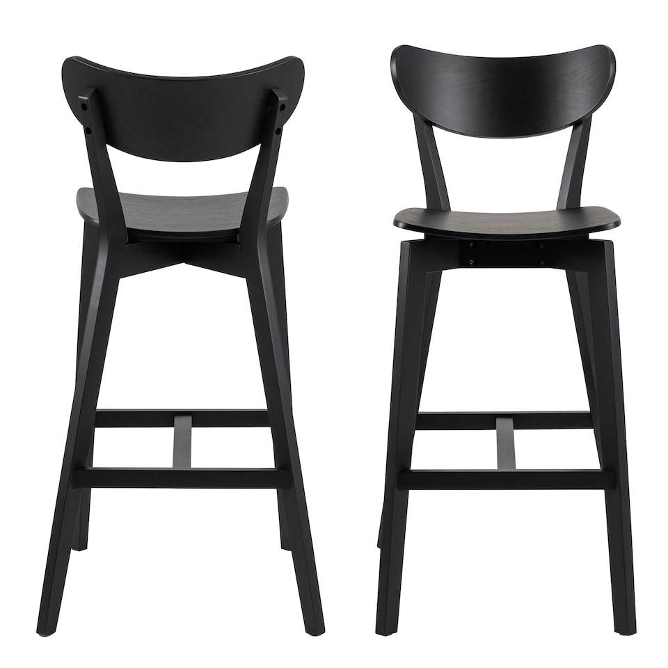image 1 of Roxby Bar Stool in Oak Set of 2