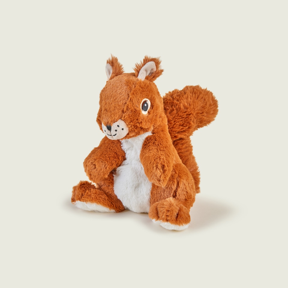 image 1 of Warmies Plush Red Squirrel LARGE