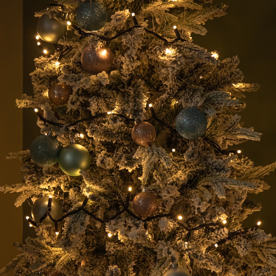 image 1 of 24m Set of 300 Connectable String Lights with Warm White LEDs