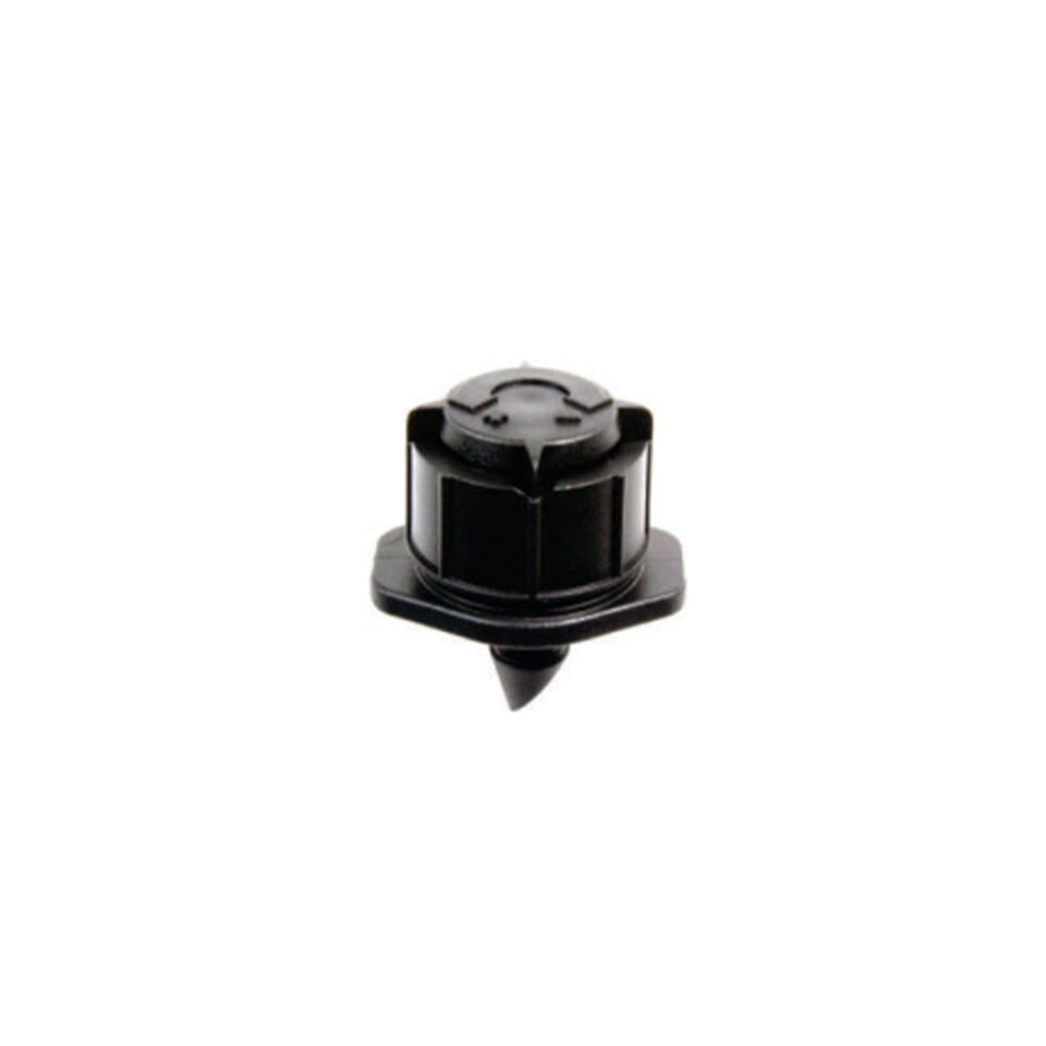 image 1 of Antelco Mini Bubbler Irrigation Dripper  360degres  Adjustable Flow 4mm Barb Polypropylene