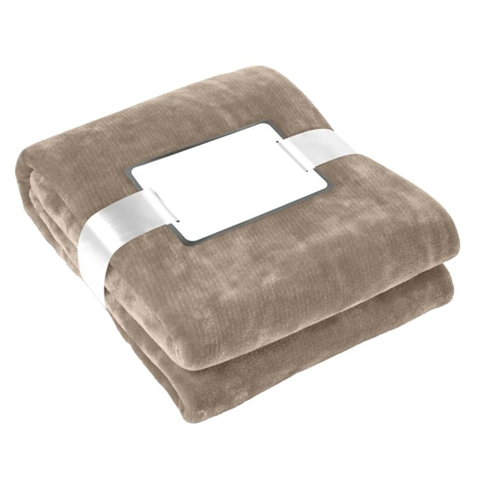 image 1 of MidOcean Davos Flannel Blanket - Khaki - One Size | Green | One Size