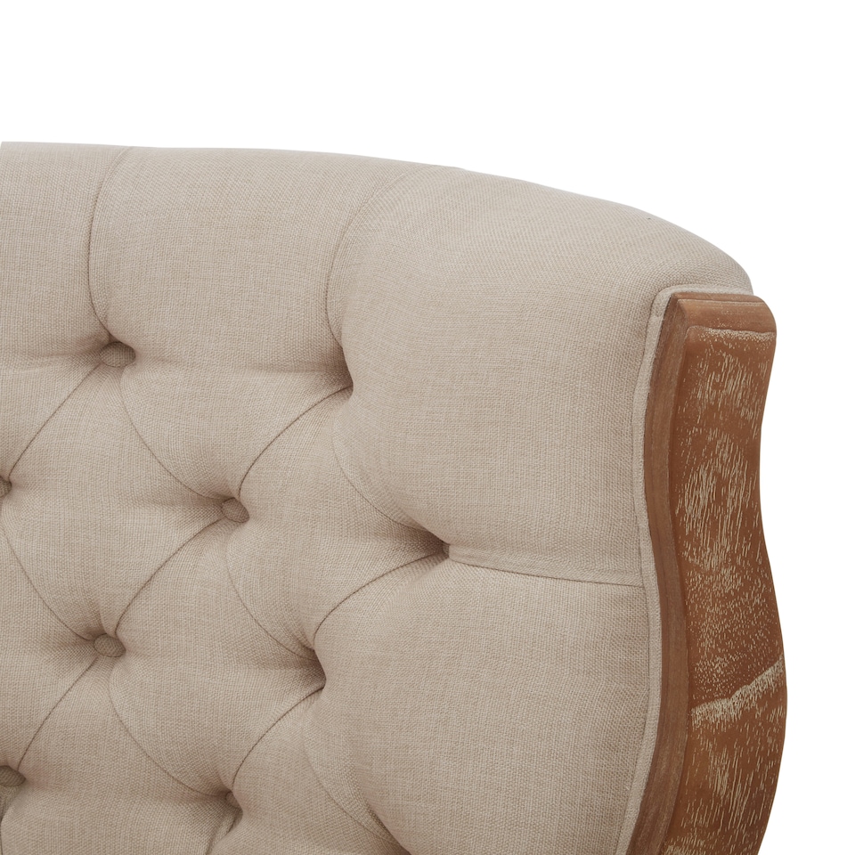 image 1 of Interiors by Premier Cabra Cream Chair Cream