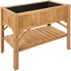 image 1 of Raised bed with shelf - 119 x 57 x 90cm