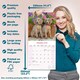 image 6 of Weimaraner 2026 Calendar | Square Wall Calendar | Dog Breed Gift | Plastic Free Packaging | by Avonside Publishing