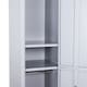 image 9 of Vinsetto Locker Cabinet Storage Cold Rolled Steel w  Shelves Vertical Cupboard Grey 38 x 46 x 180 cm