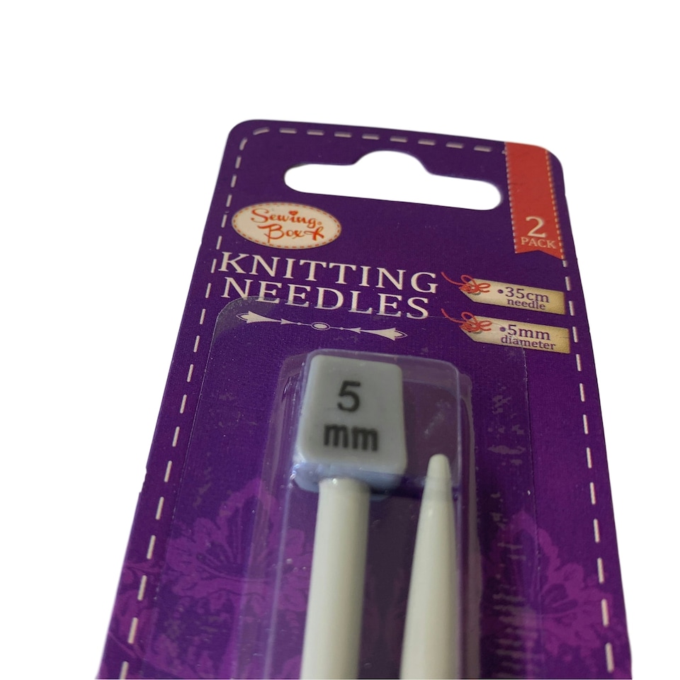 image 1 of Pack of 2 Knitting Needles