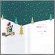 image 4 of Boofles Sitting on Log Grandad Christmas Card