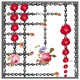 image 3 of Roses & chains (Picture Frame) Black | S