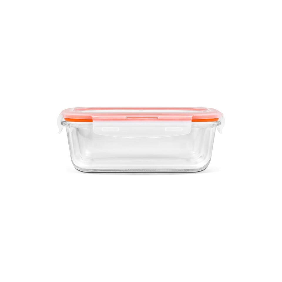 image 1 of LocknLock Ovenglass Food Container Reusable Rectangular Storage Box - 630 ml