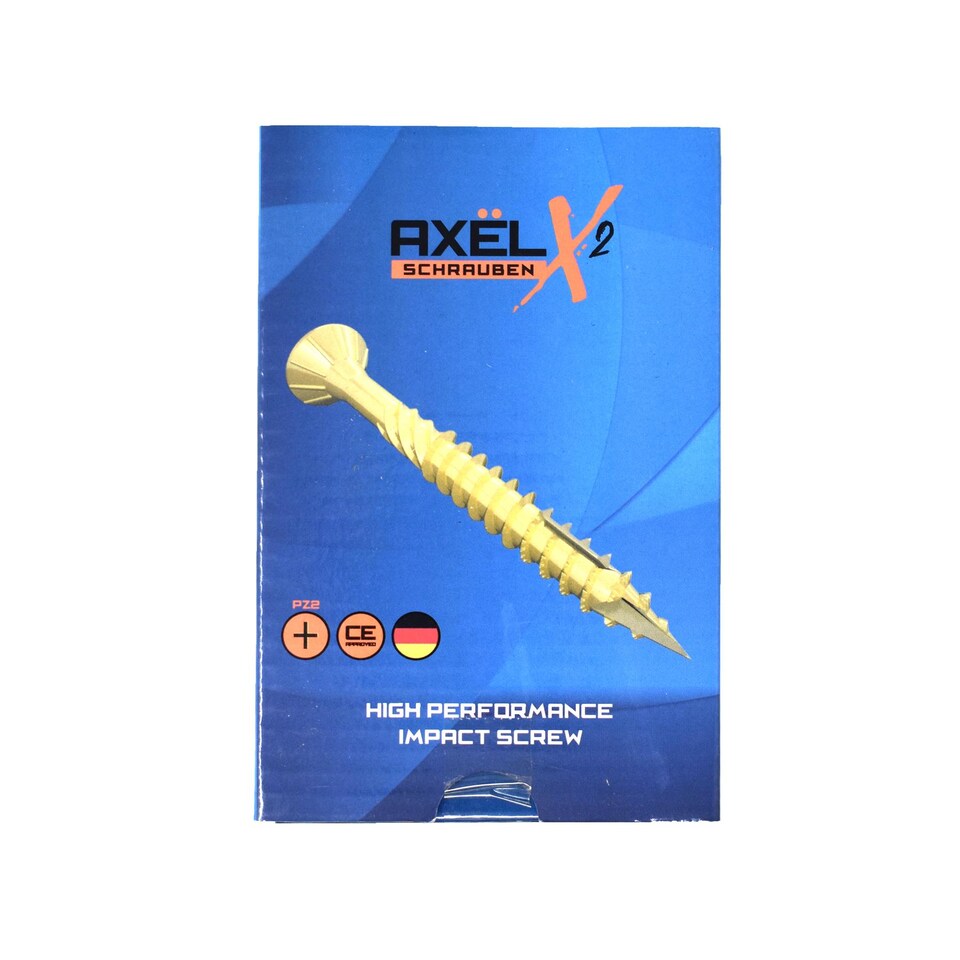 image 1 of Axel High Performance Woodscrews (Dia) 5.0mm (L) 60mm - Box of 200