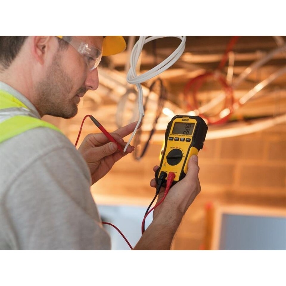 image 1 of Stanley Intelli Tools Fatmax Smart Digital Multimeter - Multi Colour - One Size