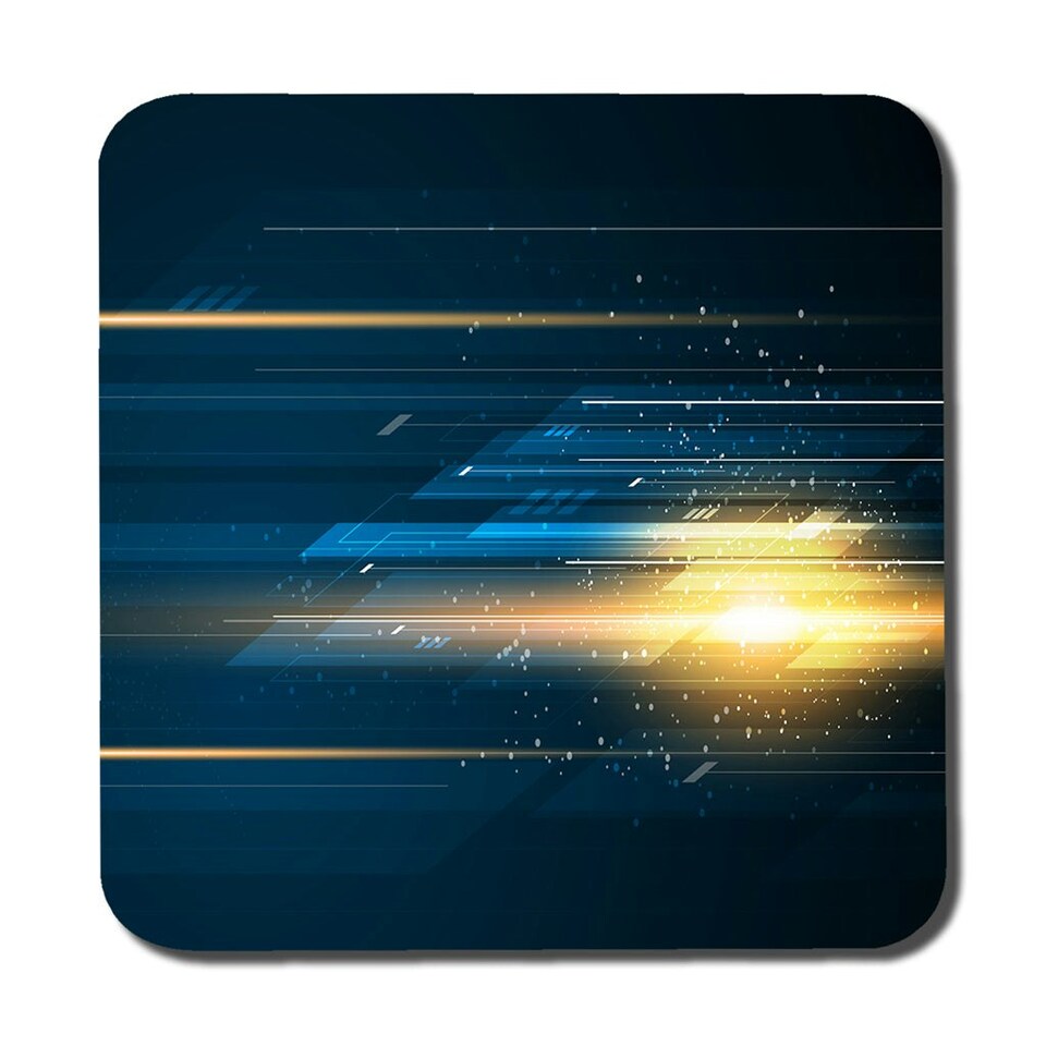 image 1 of speed movement (Placemat & Coaster Set)