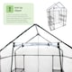 image 6 of 3-Tier 4 Shelf Mini Walk-in Growhouse Garden Greenhouse