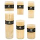 image 1 of Nicola Spring Vanilla Pillar Candles - 6 Sizes - Cream - Pack of 6 Cream