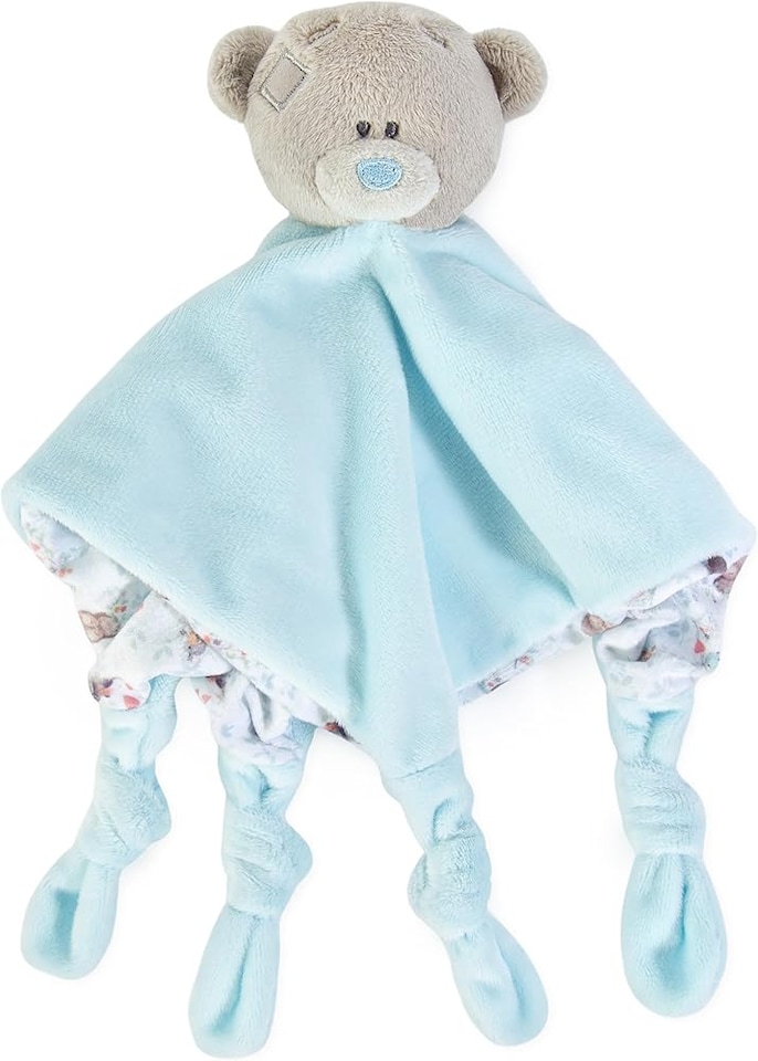 image 1 of Me to You Tiny Tatty Teddy Plush Blue Comforter Official Collection