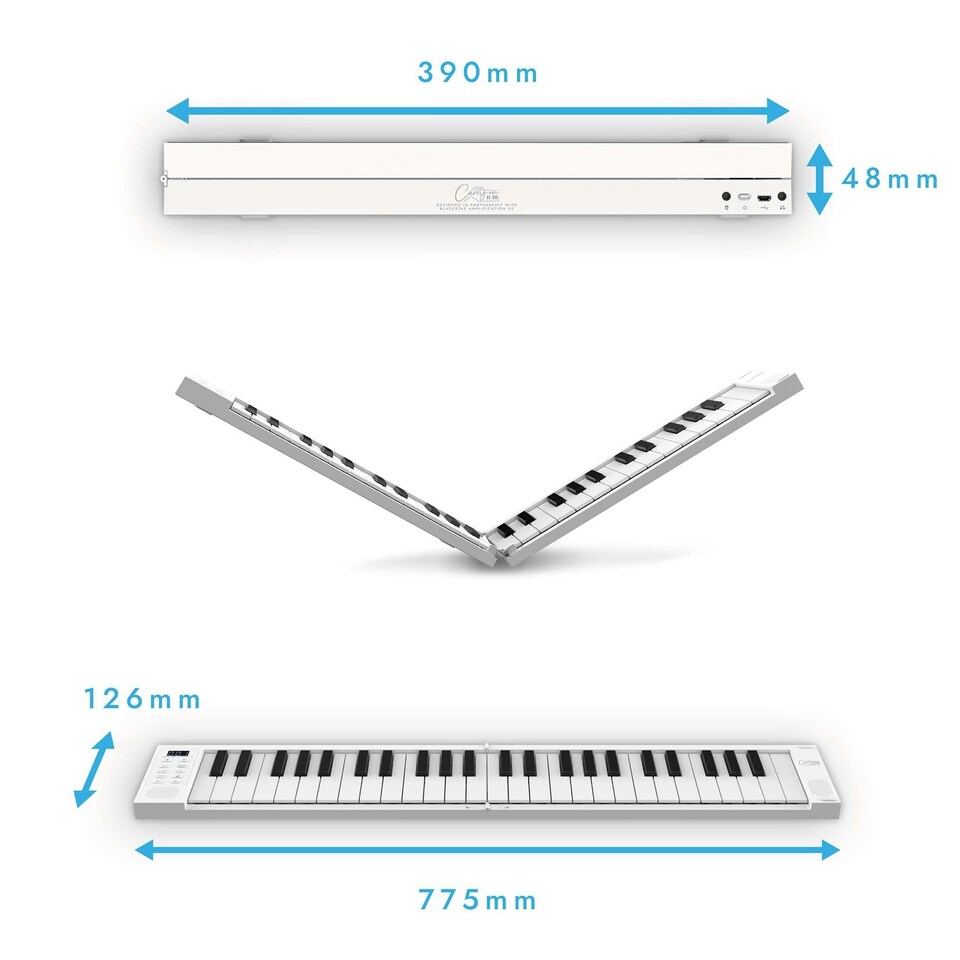 image 1 of Carry-On 49 Key Folding Piano
