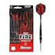 image 2 of Harrows Fire Alloy Logo Darts (Pack of 3) - Black/Red/Silver - One Size
