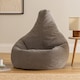 image 1 of Dalton Medium Beanbag Corduroy Light Grey | Grey | Grey | 1