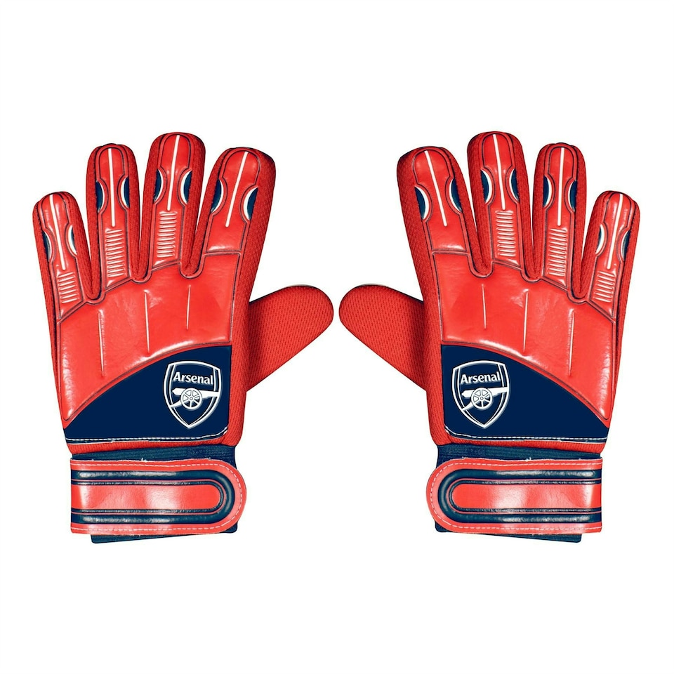image 1 of Arsenal DELTA Goal Keeper Gloves - Junior (S5) Red