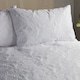 image 5 of Serene Butterfly Garden Duvet Cover Set White
