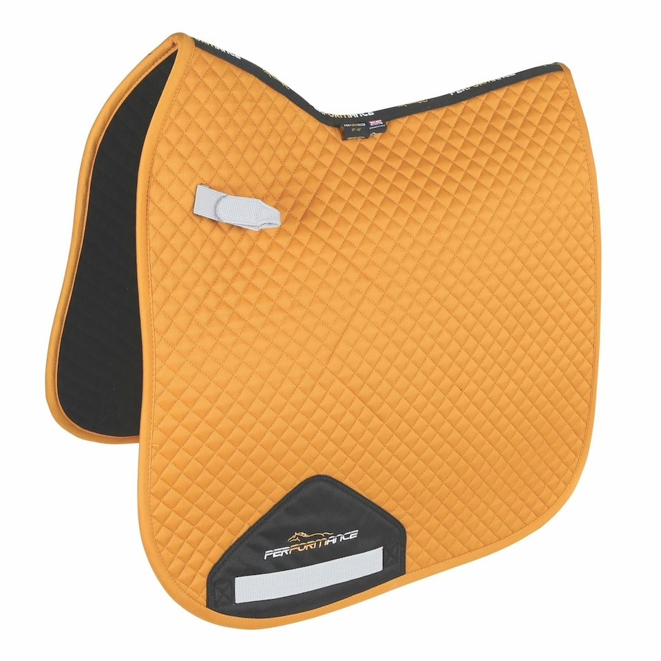 image 1 of Shires Performance Dressage Saddlecloth Red | Size: 17-18 Inch
Colour: Raspberry