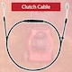 image 3 of SPARES2GO Drive Clutch Cable for Stiga Collector 46, 53 S B Lawnmower