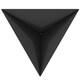 image 5 of Primrose Steel Triangle Pyramid Outdoor Black Fire Bowl Pit 79cm