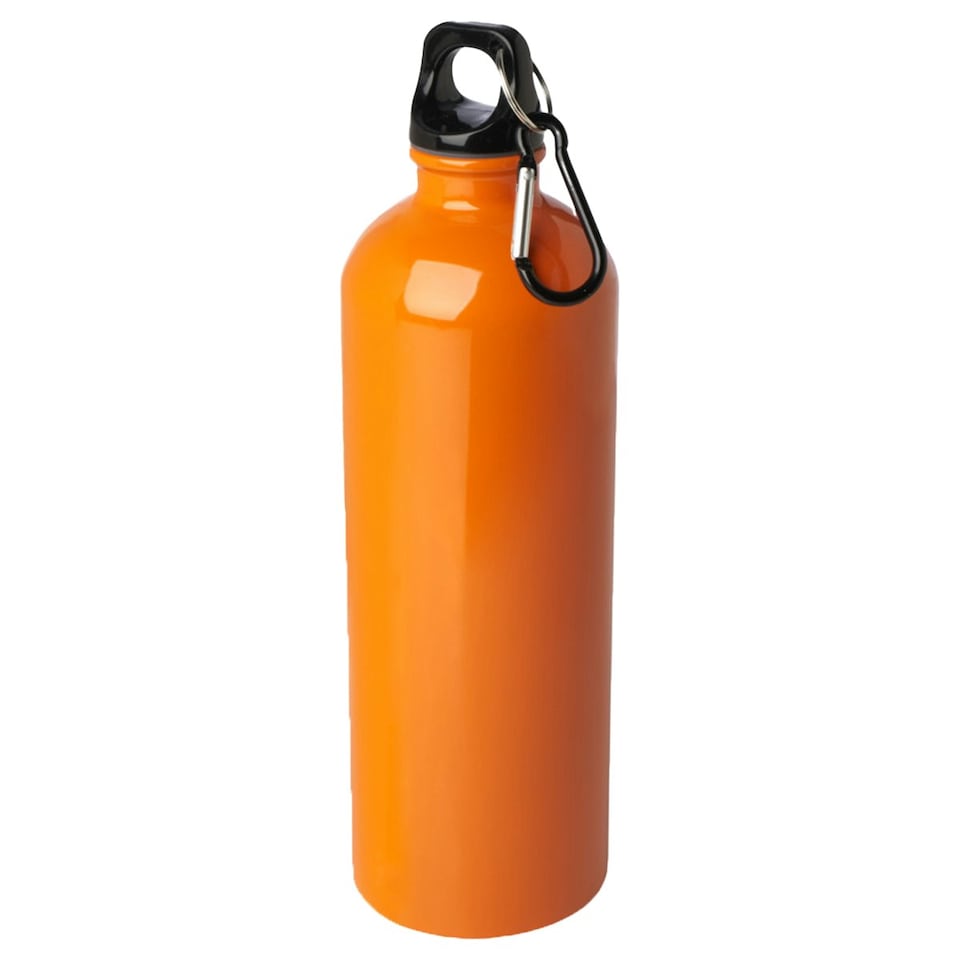 image 1 of Floso Oregon Stainless Steel Single Wall 750ml Water Bottle - Orange - One Size