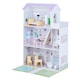 image 1 of Teamson Kids Wooden Grand 3 Storey Doll House for 12" Dolls, Dollhouse