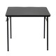 image 7 of Square Folding Standard Bridge Card Game Black Table