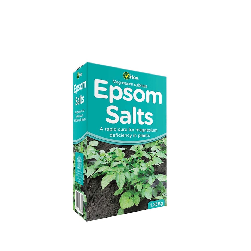 image 1 of Vitax Epsom Salts 1.25kg Fast Acting Magnesium Feed for Gardens & Houseplants