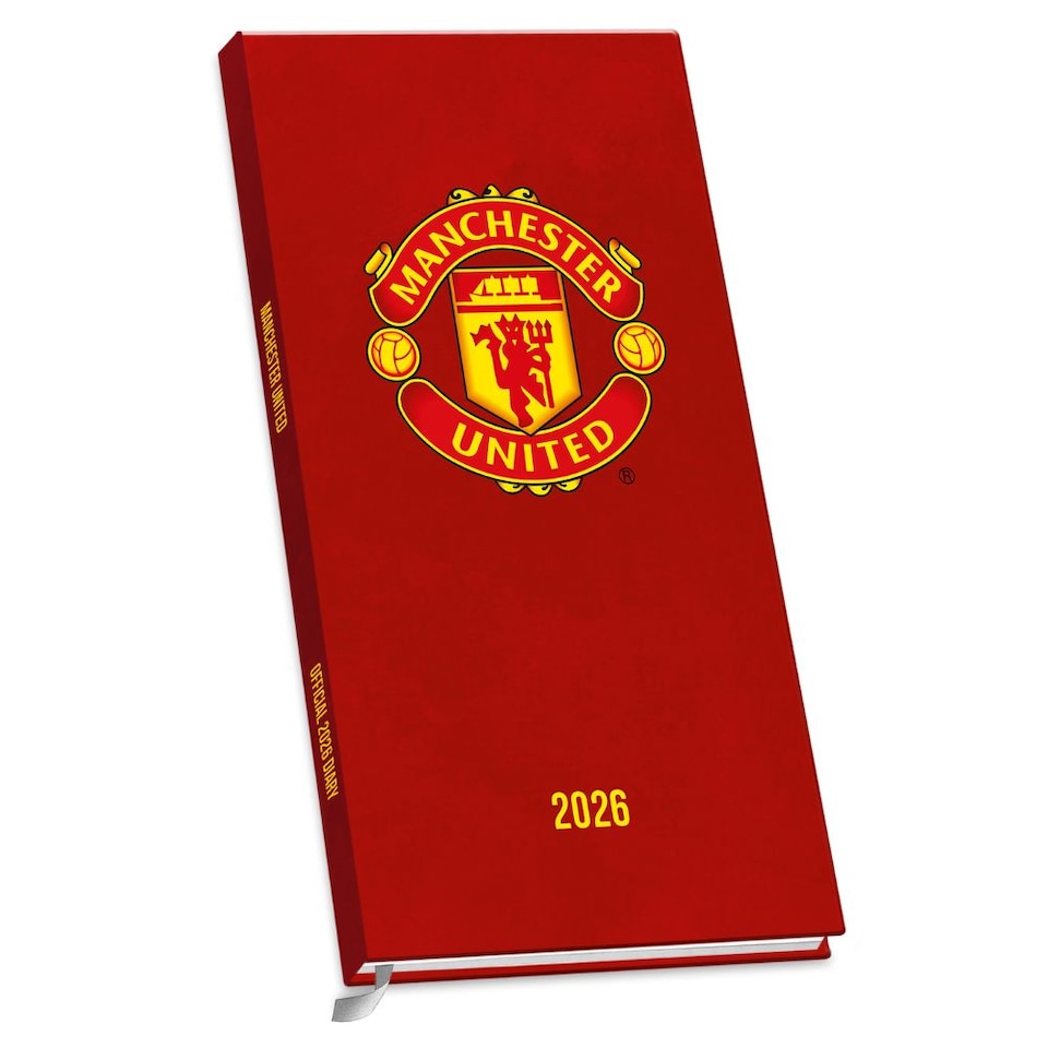 MANCHESTER UNITED FC 2026 SLIM DIARY
