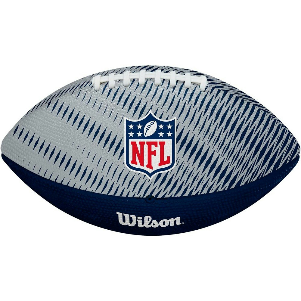 Wilson Nfl Tailgate New England Patriots American Football - Blue - Junior