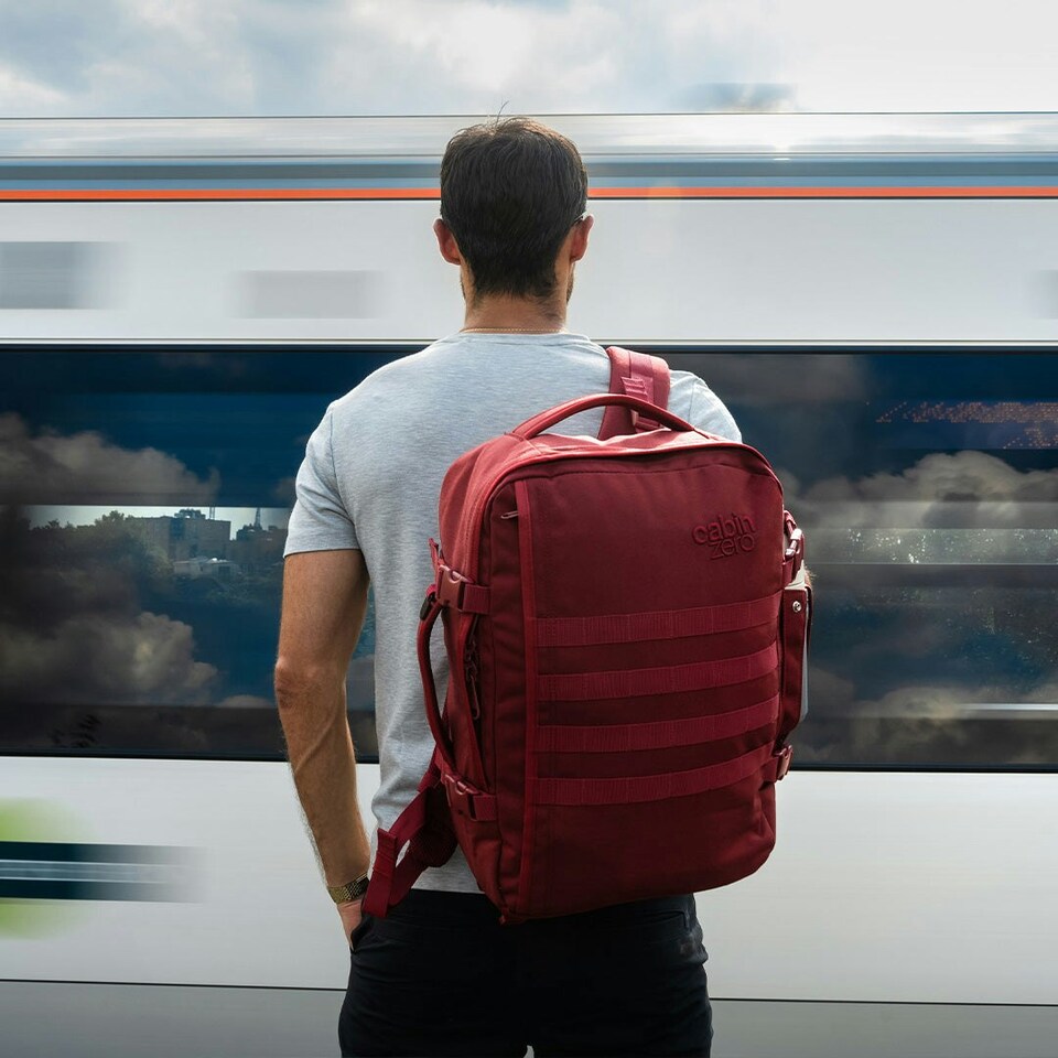 image 1 of Military Backpack 28L Marrakech Red