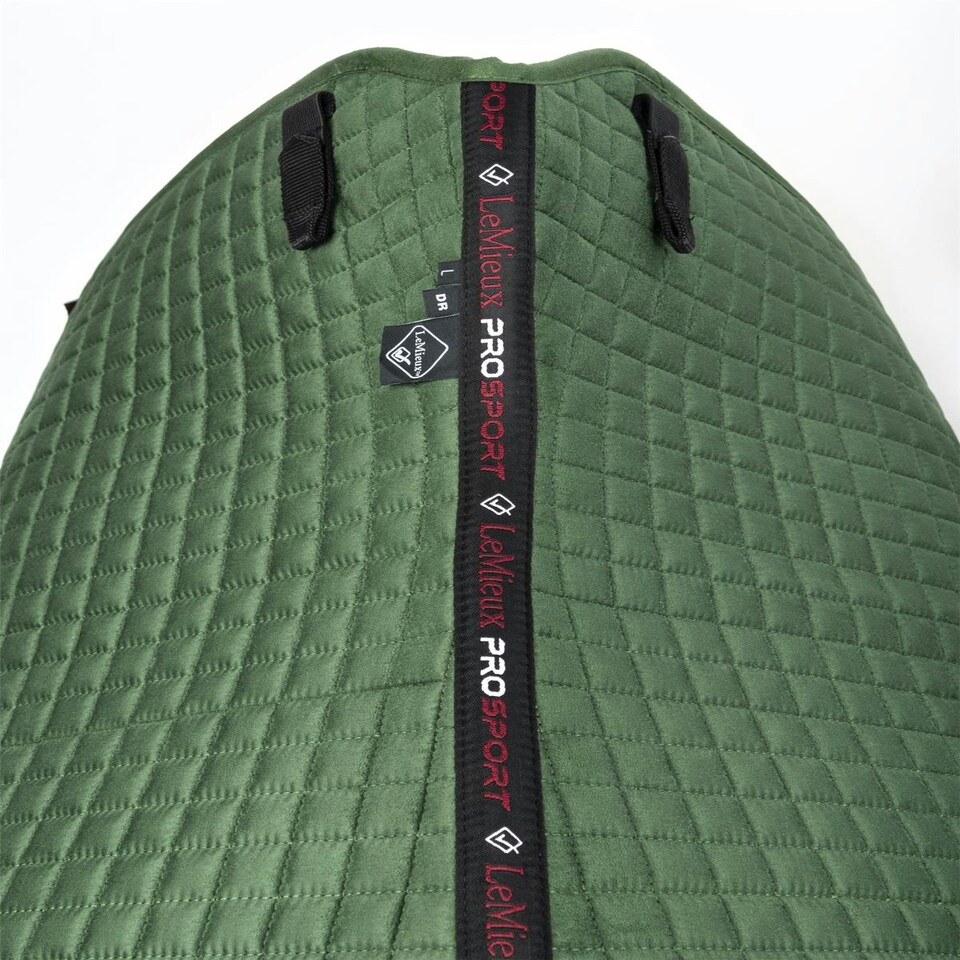 image 1 of LeMieux Suede Dressage Square Blue | X-Large