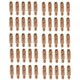 image 1 of 0.6mm Mig Welding Welder Round Contact Tips for MB25 MB36 Euro Torches 50pk