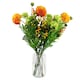image 2 of 29cm Clear Glass Diamond Vase | White | 29