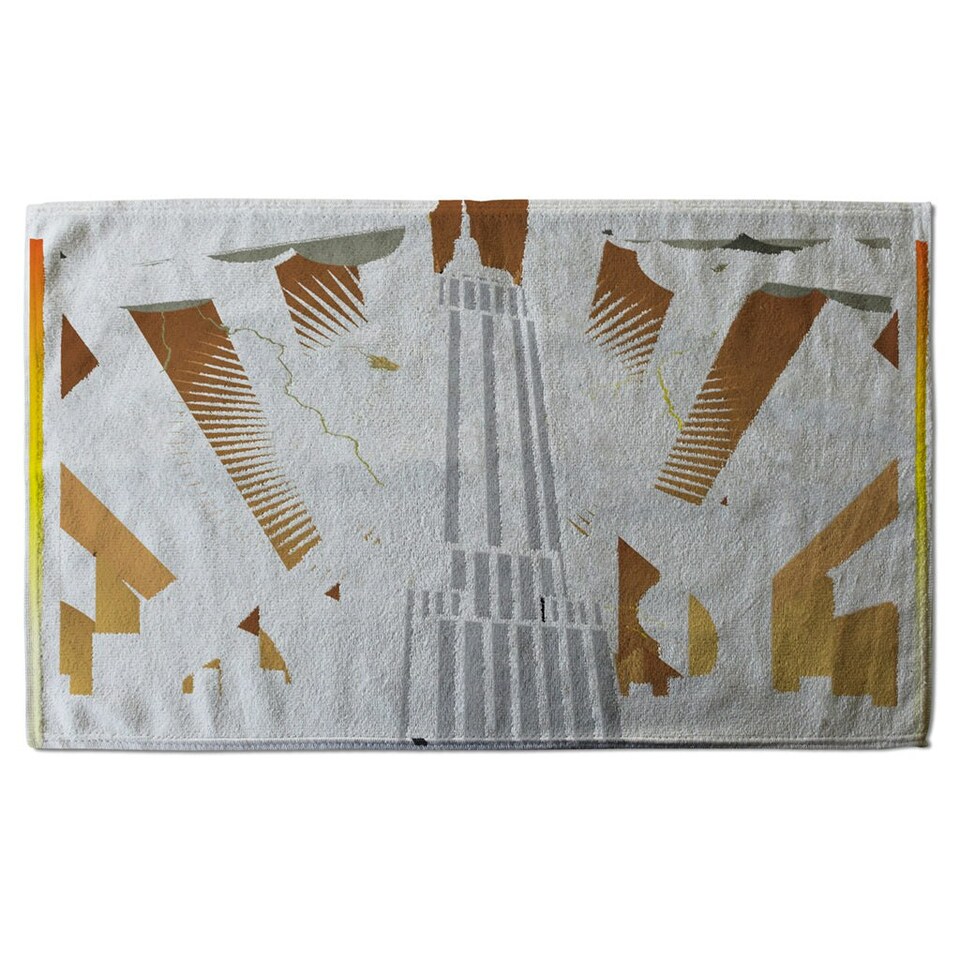 image 1 of Art Deco Skyscraper (Kitchen Towel)