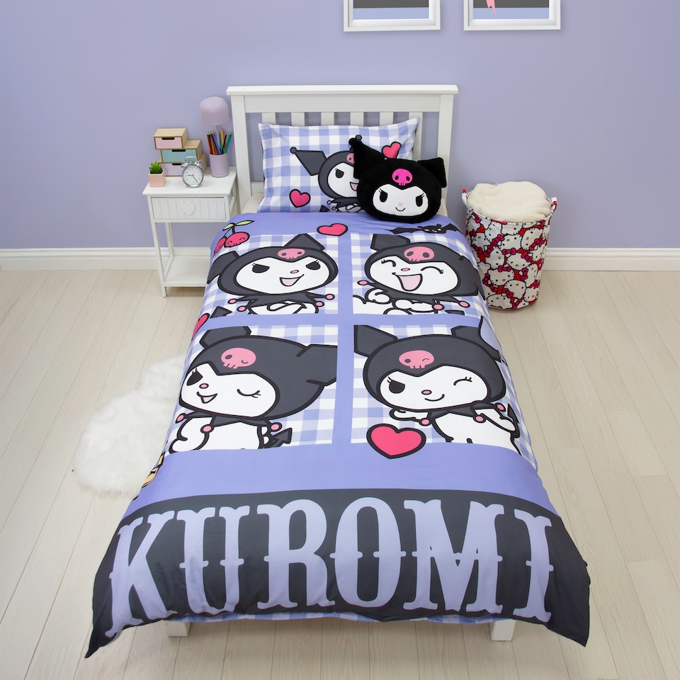 image 1 of Hello Kitty Rebel Single Duvet Cover