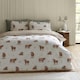 image 1 of Catherine Lansfield Angus Highland Cow Reversible Duvet Cover Set Natural Cream | Natural | King