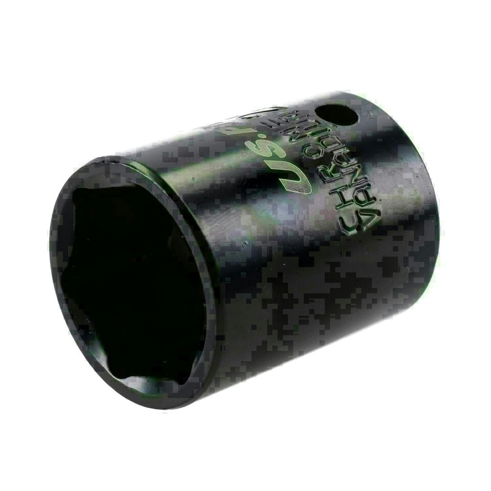 9mm Shallow Impact Socket – 1/2" Drive, 6-Point, 36mm Length, Chrome Vanadium Steel