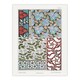 image 3 of Maurice Pillard Verneuil Framed Wall Art Periwinkle Flower Pattern Home Décor
