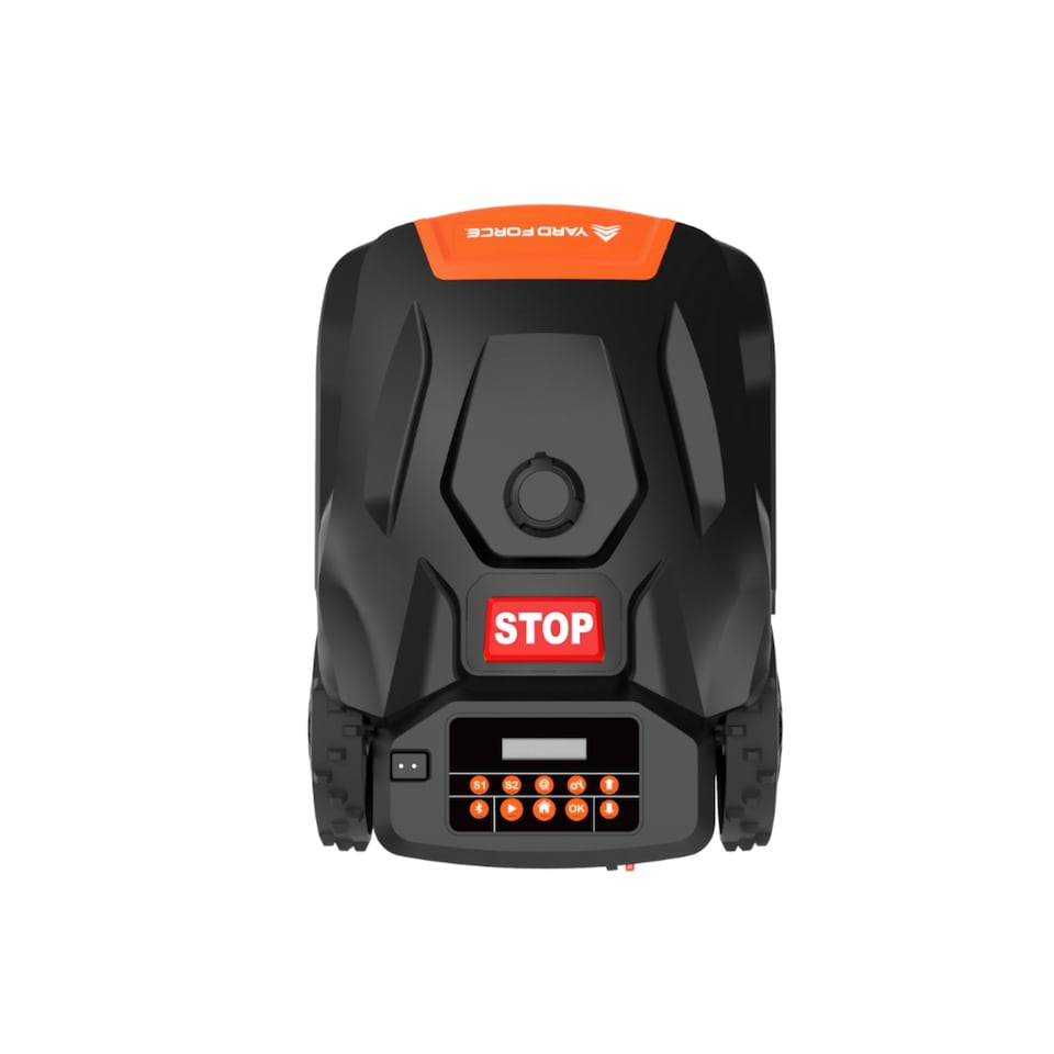 image 1 of Yard Force Robotic Lawnmower 800m2 Large Garden with App Control CR20 Range | Black