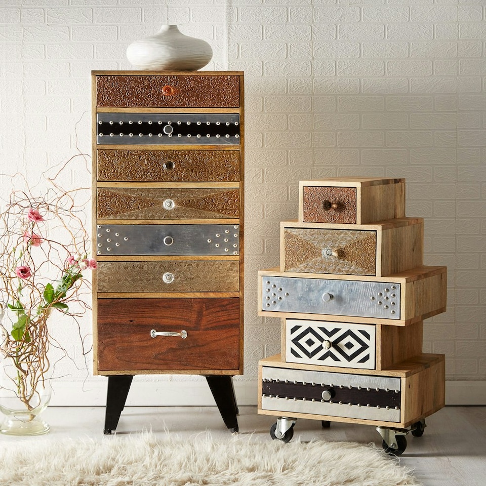 image 1 of Scorio 7 Drawer Tall Chest
