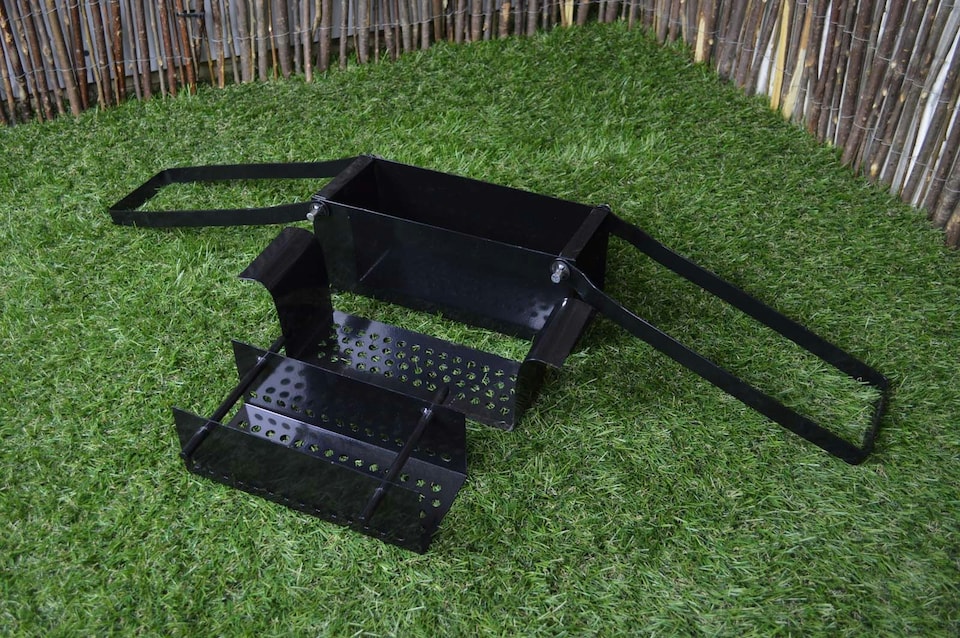 image 1 of Paper Log Brick Briquette Solid Fuel Maker - Make Fuel from Old Newspapers