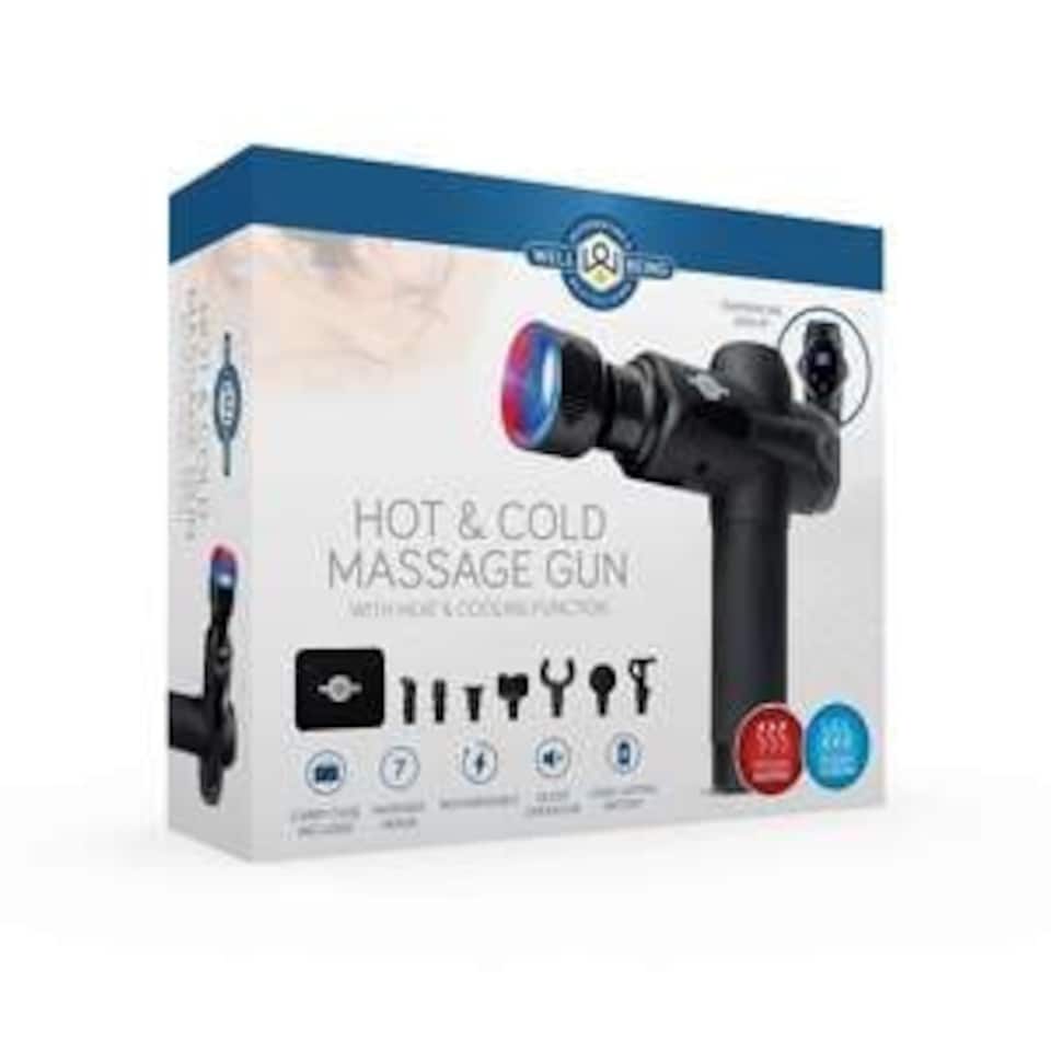 image 1 of Well Being Invigorating & Revitalising Hot & Cold Massage Gun with Heat & Cooling Function