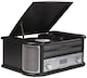 image 2 of Denver 9-in-1 Retro Vintage DAB Bluetooth Wooden Radio Record Player - MRD-51BT | Black | Black